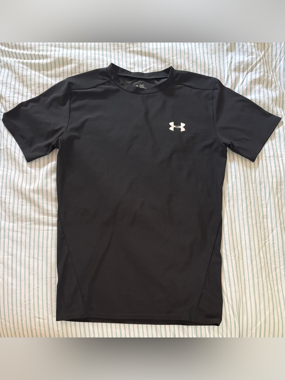 Under Armour HeatGear Black Performance Athletic T-Shirt Men’s XL